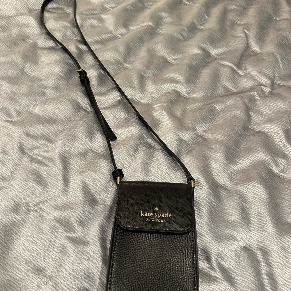 Kate Spade Black Leather Mini Bag